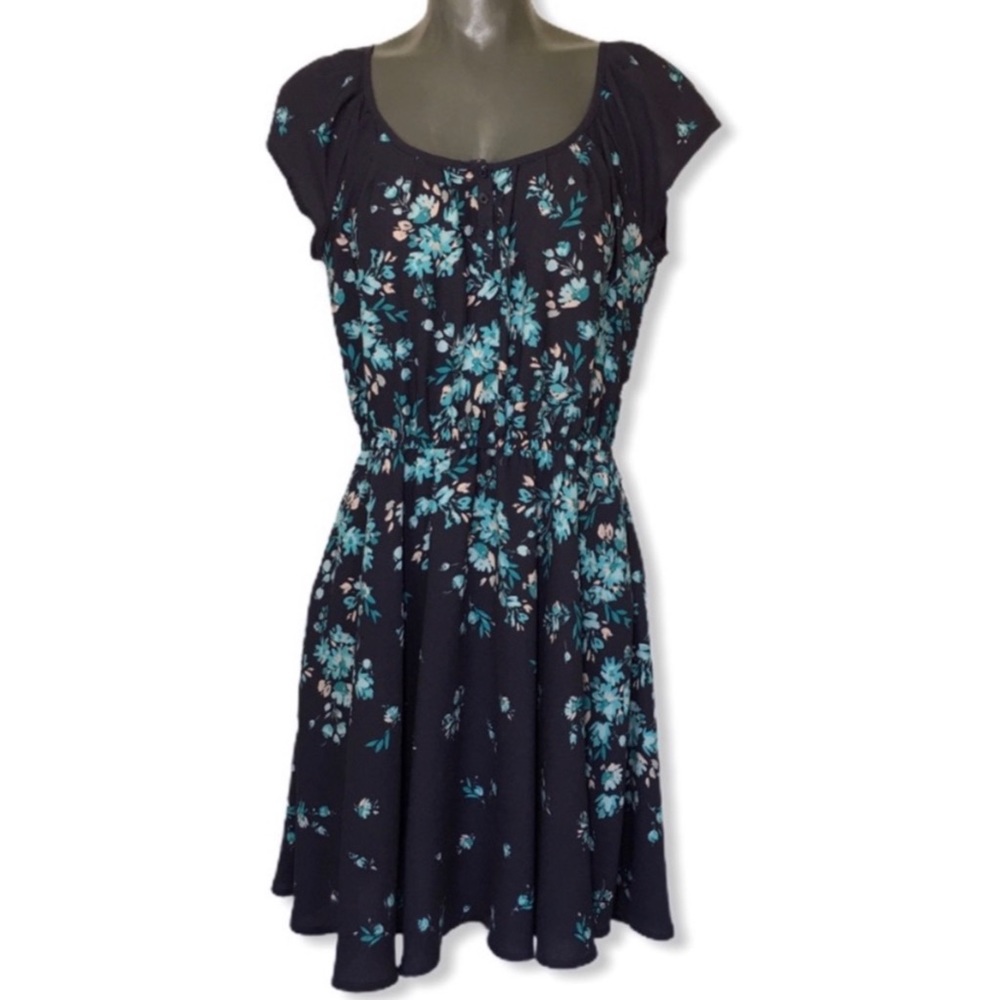 LC Blue Floral dress